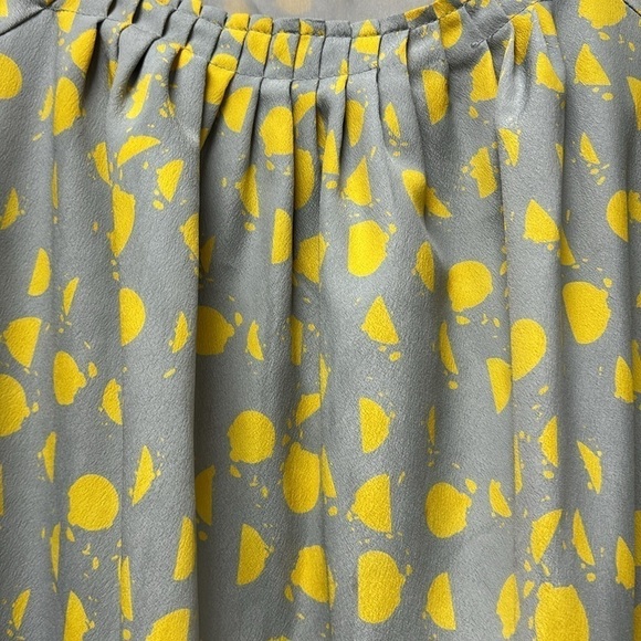 Mossimo Gray and yellow women's dress size XS short and loose dress. - Picture 2 of 13